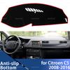 Car Dashboard Cover Mat for Citroen C5 2008-2016 Sun Shade Pad Instrument Panel Carpets Anti-UV Car Accessories LHD RHD