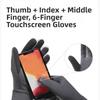 Waterproof Winter Cycling Gloves Anti-Slip TouchScreen Mittens Portable Full Finger Gloves  Running