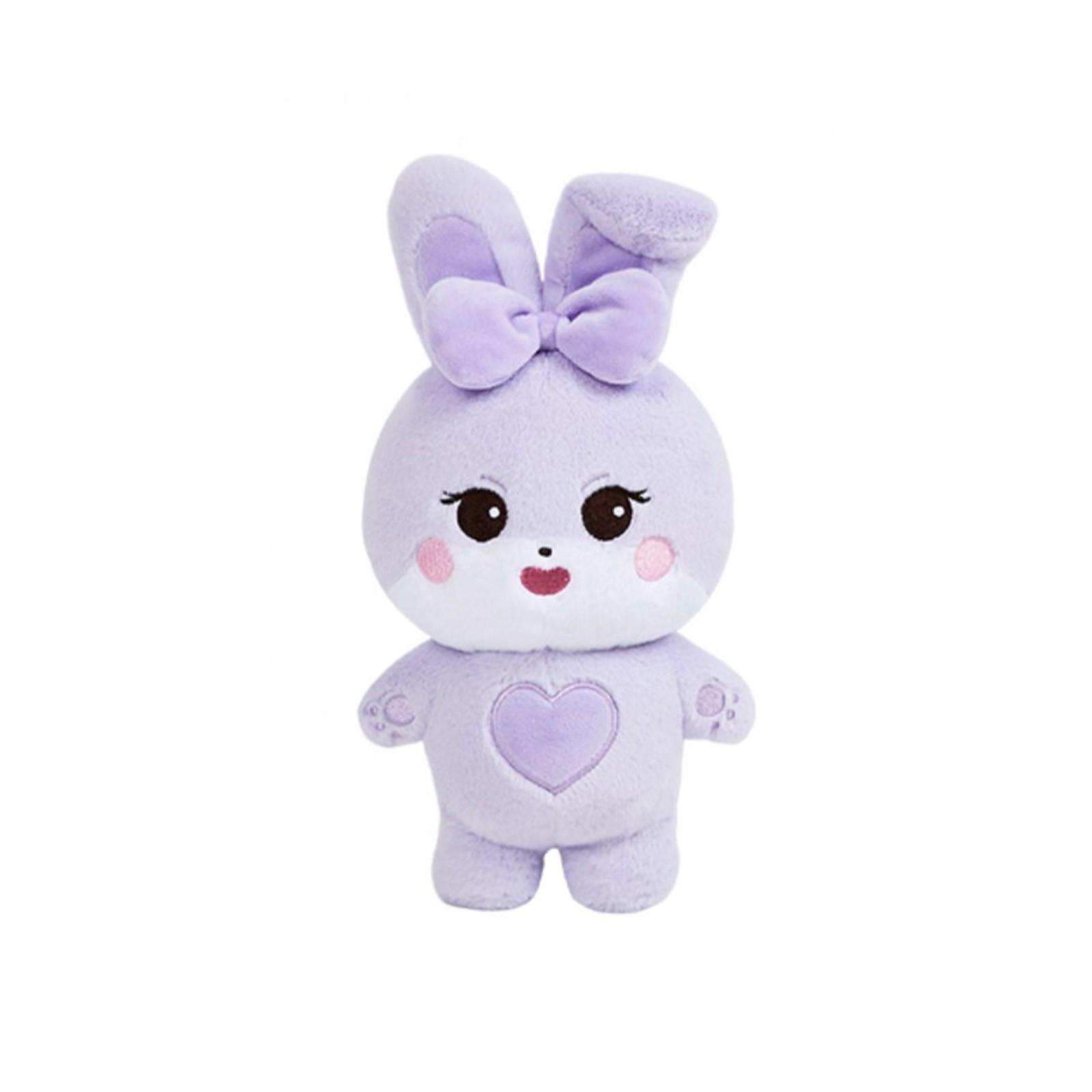 

М яка лялька-іграшка, дитяча ганчіркова лялька, підходить для дівчаток, подарунок на день народження, плюшева іграшка, подарунок One Size фіолетовий