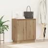LED Sideboard in Artisan Oak Finish 71 x 34.5 x 75 cm