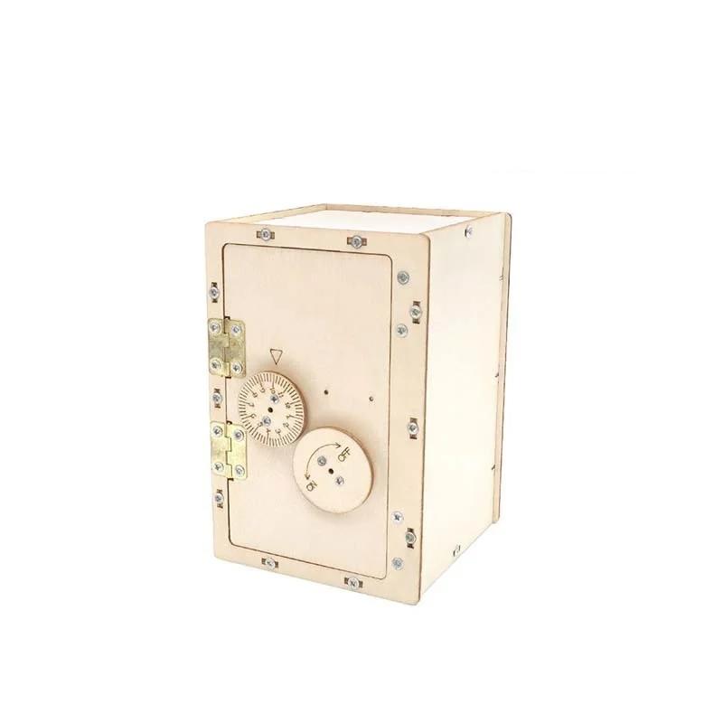 Diy Mechanical Lock Box Unlocks Children S Creativity Children S Privacy Safe Plaything Educational Creative Technology Science Kit