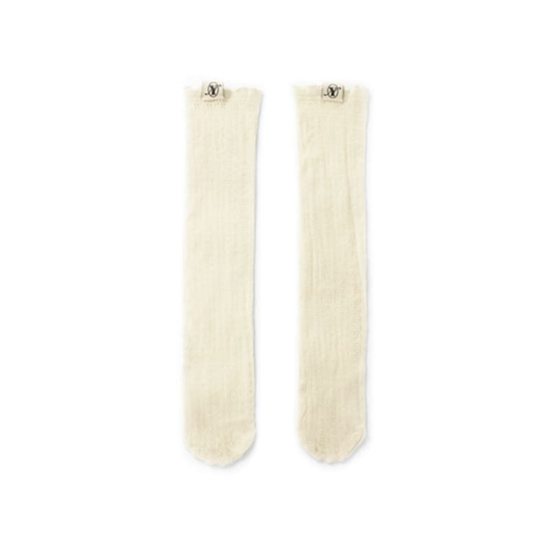 Your Name Here Net Lace Socks (2COL) Y3A015
