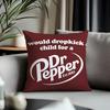 Viral DDr Pepperful Cushion Cover Antidustmite Pillowcase Invisible Zipper Silky Short Plush Sofa Cushion Cover