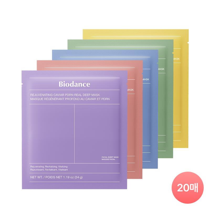 Biodance Real Deep Mask 5 20 Sheets 20 Sheets Single 586-01