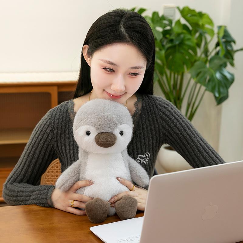 Cute Milo Series Big Head Goose Plush Doll Penguin Cute Dog Sleeping Doll Children's Birthday Gift