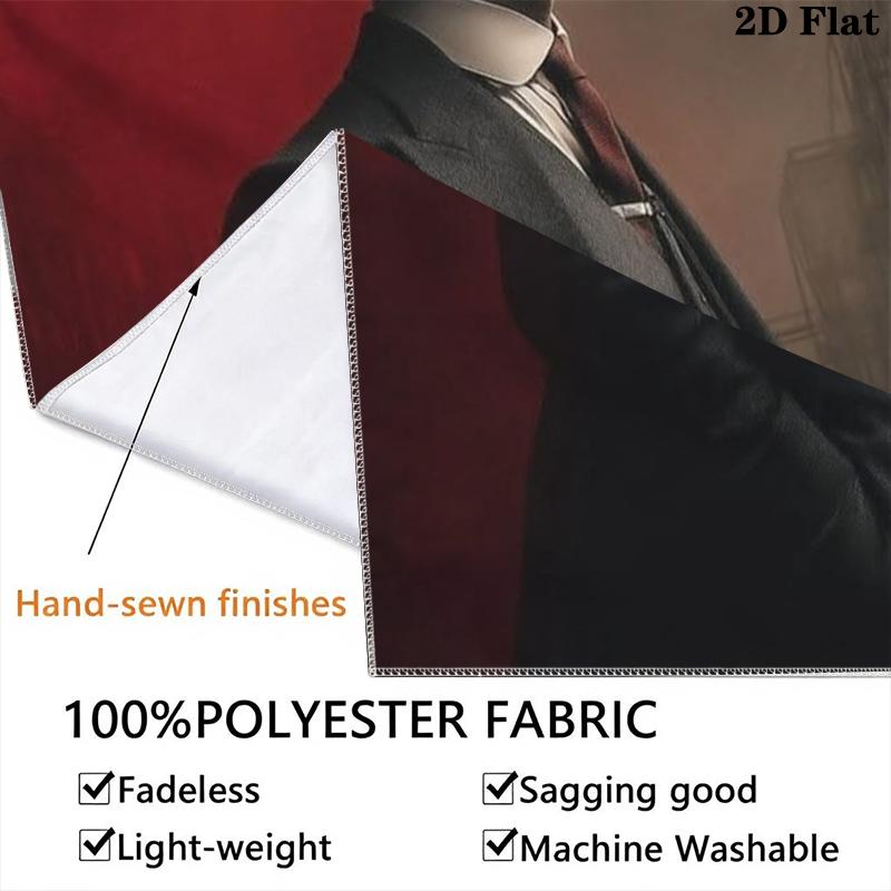 Thomas Shelby Wall Tapestry Aesthetic Wall Hanging Printed Fabric Blanket Decorative Tapestries for Bedroom Living Room Home Decor