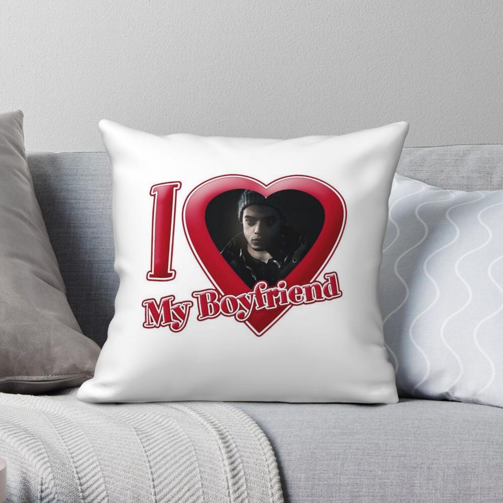 Until Dawn Josh Washington Rami Malek Pillowcase Polyester Linen Velvet Printed Decorative Pillow Case Car Cushion Cover 45x45