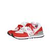 New Balance NB 574 Cushioning Abrasion Resistant Breathable Low Top City Commuting Running Shoes Unisex Red White ML574EVW(Team368-)