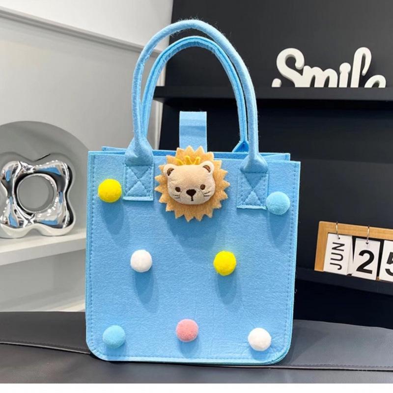 Cute Cartoon Handbag: Perfect Gift & Convenient Shopping Tote for Moms