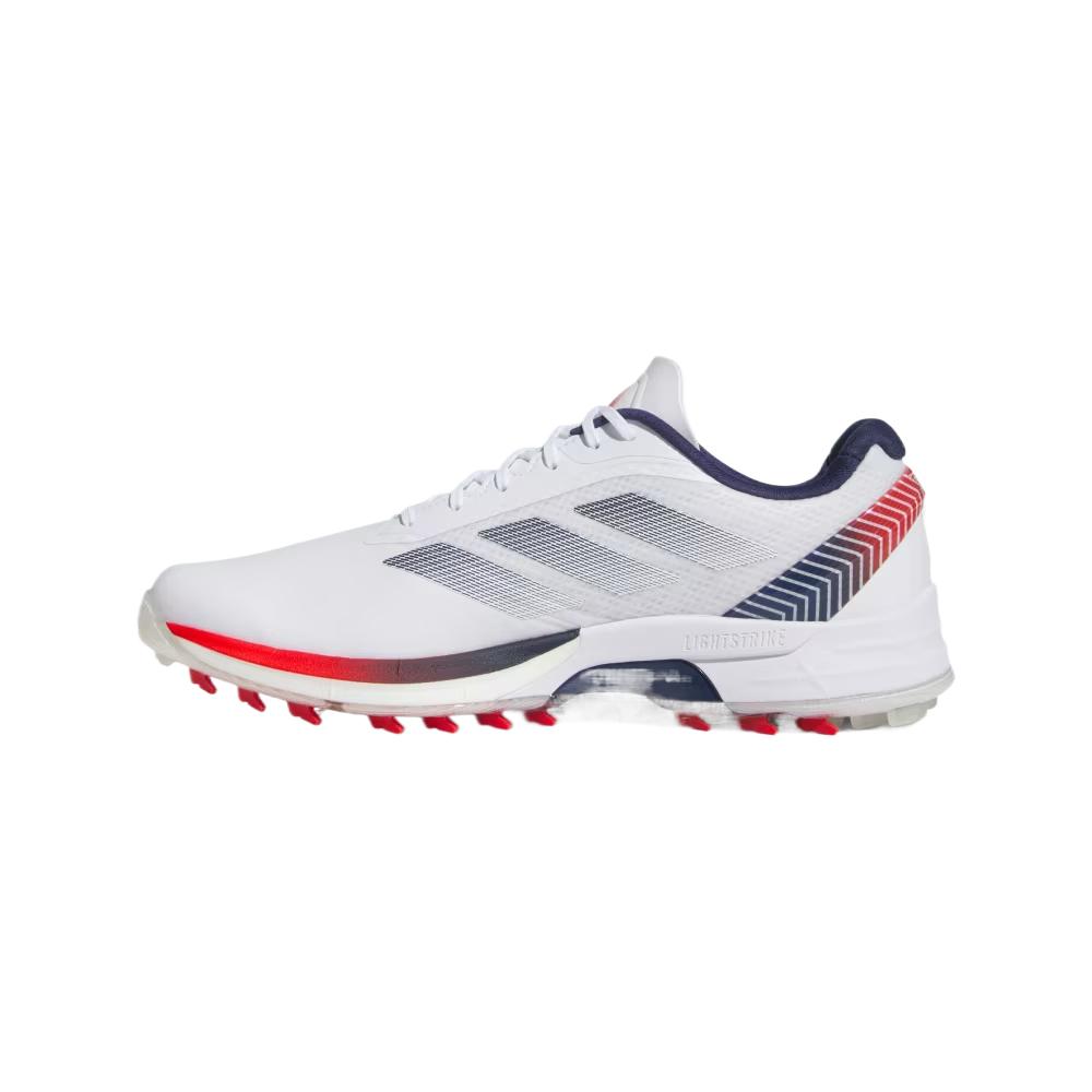 Adidas Adizero ZG Spikeless Golf Cloud White Blue Red Men Sneakers Dark-Blue JS1898