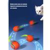 Motion Activated Cat Toy Balls Interactive Play Mat Fast Rolling Balls with Rechargeable Design for Boredom Cats Fun