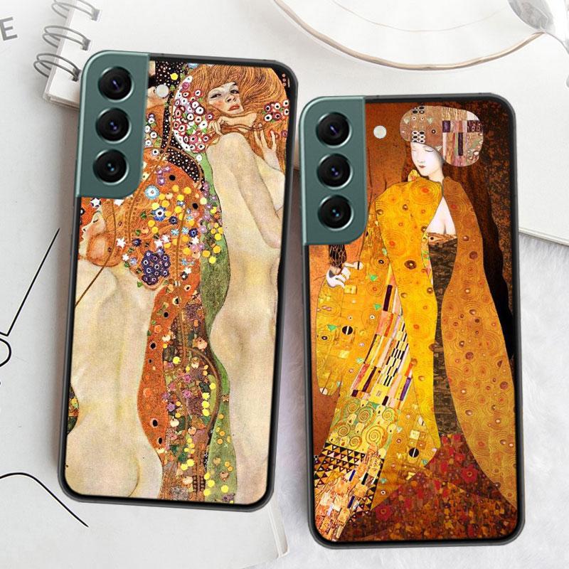 Kiss by Gustav Klimt Desig Phone Case For Samsung A16 A26 A36 A56 Galaxy A02S A12 A52S A13 A23 A33 A53 A54 A34 A24 A14 A22 A32 A