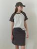 Deomiteun Ceder Midi Skirt (Charcoal)