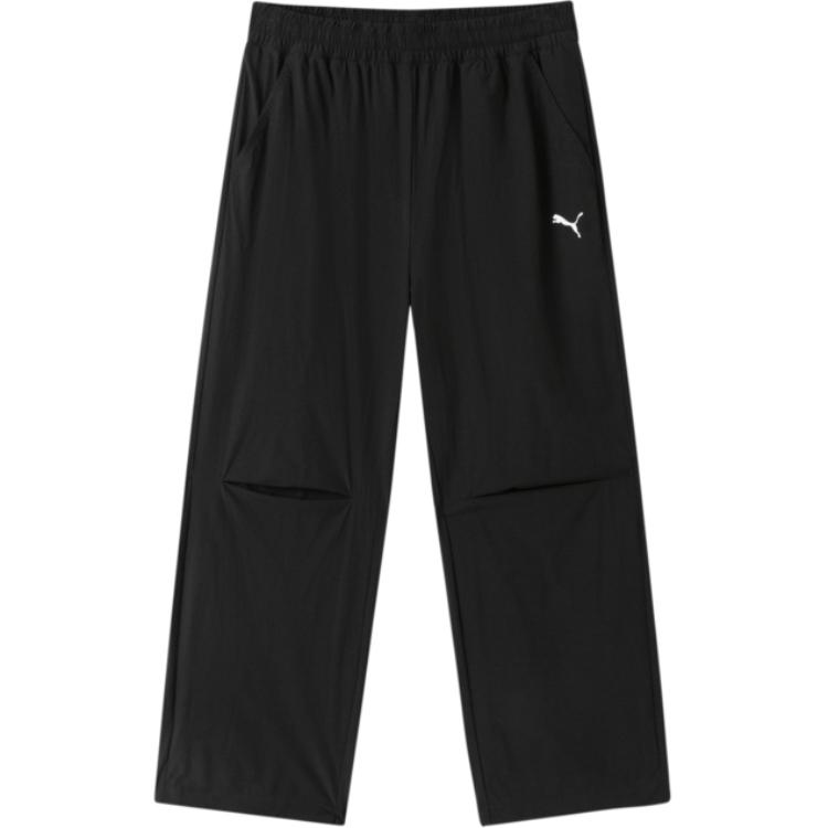 PUMA Knitted Sweatpants SS25 Black, Teenagers 353225108202-90001 120