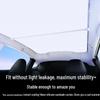 Enhanced Graphite Sunshade for Tesla Model Y/3 Sunroof - Heat Insulation Upgrade