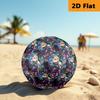 Vibrant Cyberpunk Warrior Football Suitable for Both Training and Competition Very Elastic