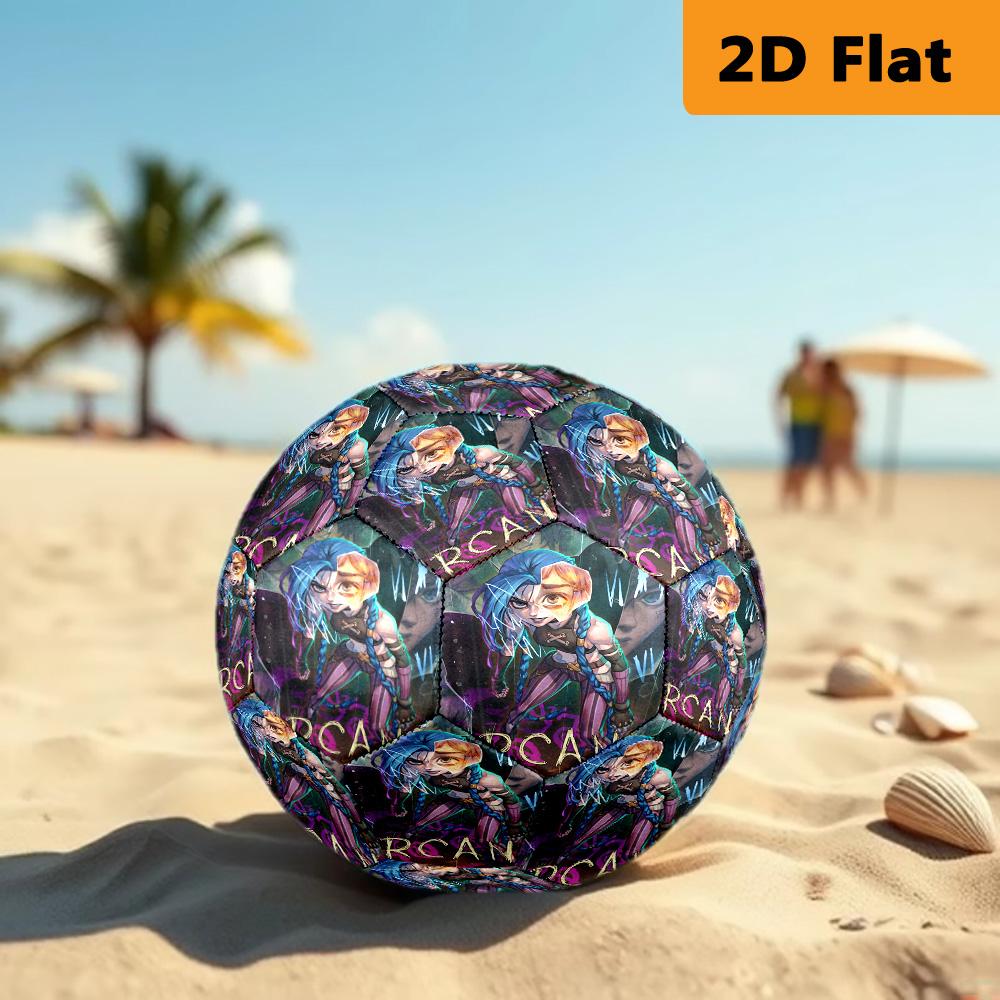 Vibrant Cyberpunk Warrior Football Suitable for Both Training and Competition Very Elastic