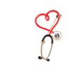1PC Electrocardiogram Pin Nurse Stethoscope Doctor Heart Shaped Medical Jewelry Lapel Brooch Backpack