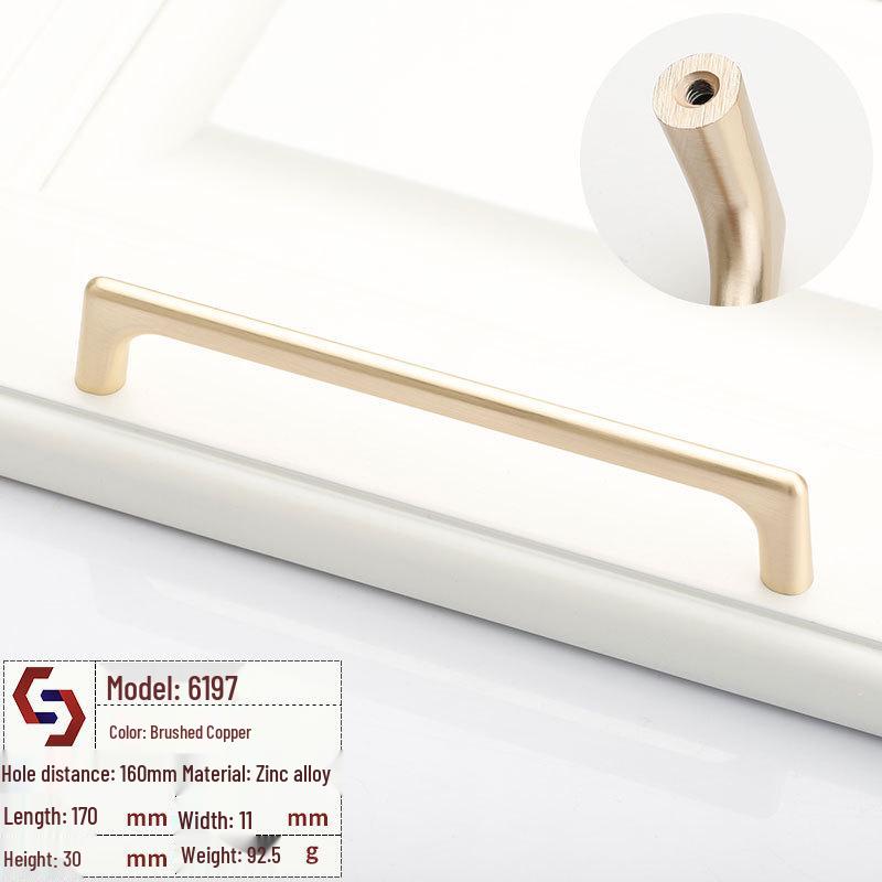 Modern Black Pearl Cabinet and Drawer Handle