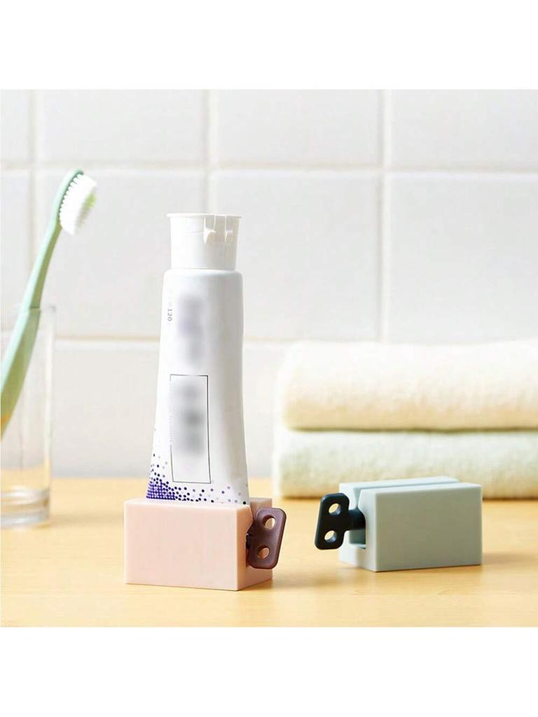 1pc Slouchy Toothpaste Squeezer, Manual Toothpaste Dispenser For Kids, Face Wash Pressurizer, Toothpaste Clip, Bathroom Tools