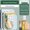 Frosted Transparent Self-Adhesive Textbook Cover, A4 Book Protective Wrap for Students
