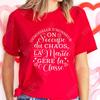 Humor French Bachelorette Party T-Shirt Girls Single Farewell Tees Team Evjf Future Bride Shirt Funny Bridal Shower Wedding Tops
