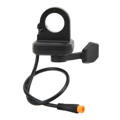 Electric Bicycle Thumb Throttle Accelerator Electric Bikle Finger Throttle with Waterproof Connector for 12V 24V 36V 48V 52V 60V 72V