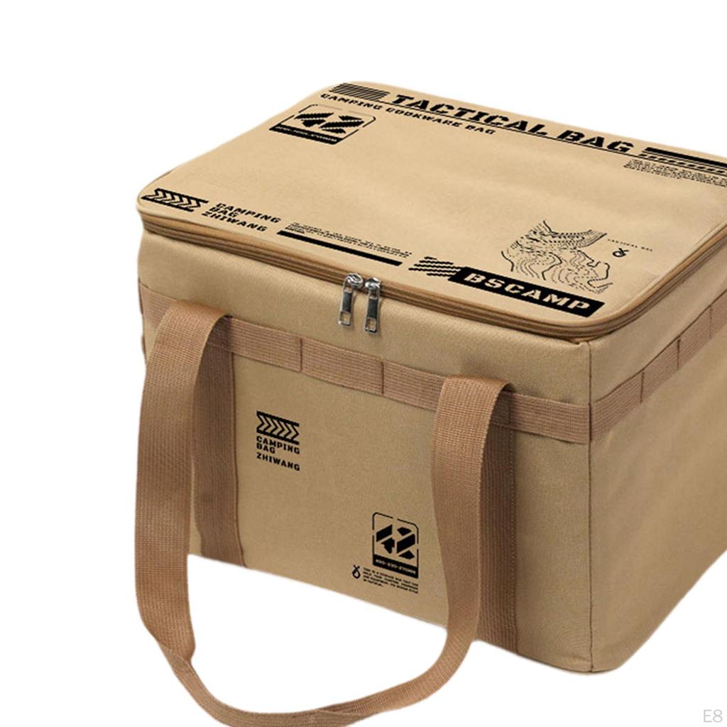 Camping Storage Bag Heavy Duty Organizer for Garage Trunk Outdoor Activities