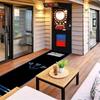 Dart Mat Floor Protection with Throw Line Non Slip Absorbent Fast Drying Training Dartboard Carpet for Game Room Bar