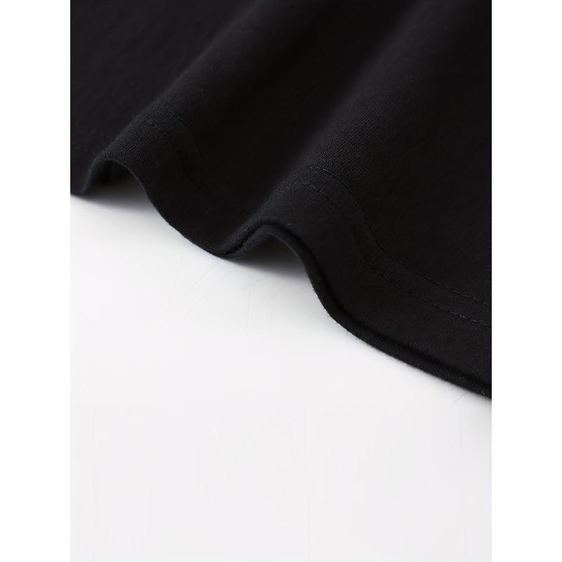 European sizes Streetwear T-Shirt with "No Guts No Glory" & Print - Spike-Headed Red-Eye Skull Graphic, Digital Sublimation Tee for Hip-Hop Style,