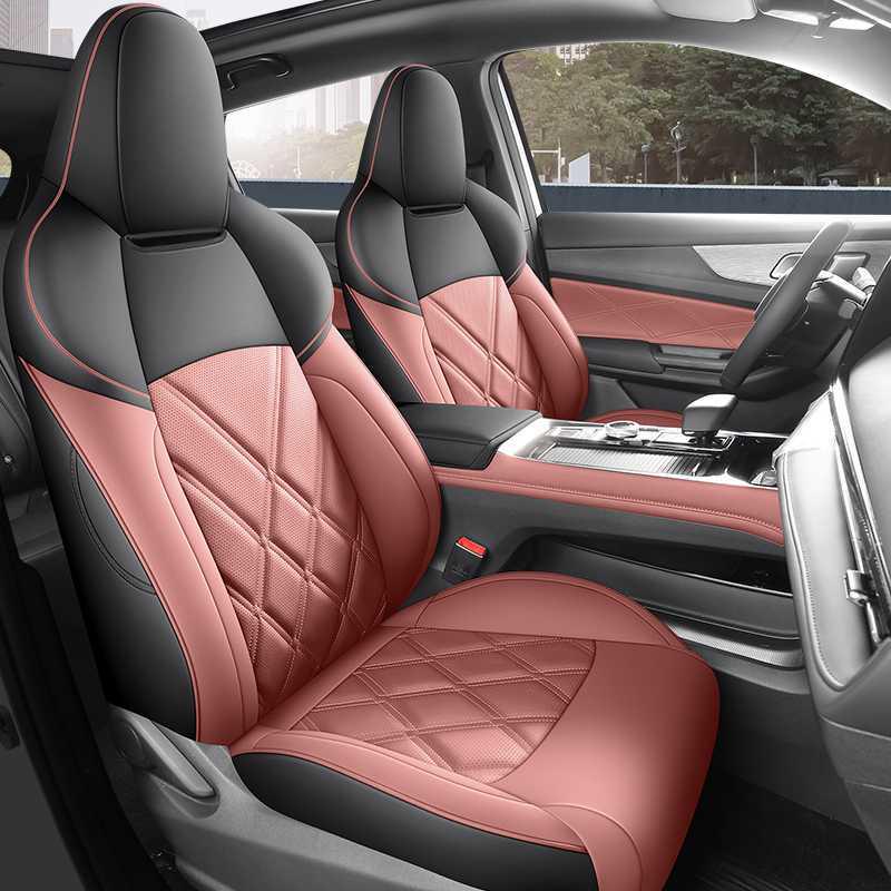 

24 Changan Qiyuan Q05 All-Season Seat Covers for Full Coverage and Interior Enhancement Half Rear Coverage