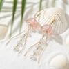 Mermaidcore Colorful Jellyfish Drop Earrings for Women Ocean Animal Dangle Crystal Wavy Tentacle Summer Beach Jewelry Gift