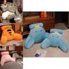 Soft Plush Dinosaur Backrest Cushion With Arms Bedside Pillow Gift