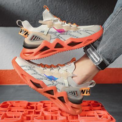 Sneaker Herren Frühling und Sommer bequem atmungsaktiv Laufschuhe Studenten Plateau Rebound leicht Herrenschuhe