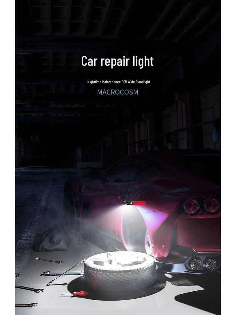 Multifunctional Car Hammer and Super Bright Flashlight for Emergency and Auto Maintenance