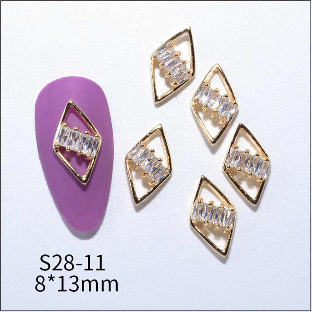 Accessories Nail Art Decorations Butterfly Pendant Chain Nail Jewelry Nail Rhinestones Nail Zircon