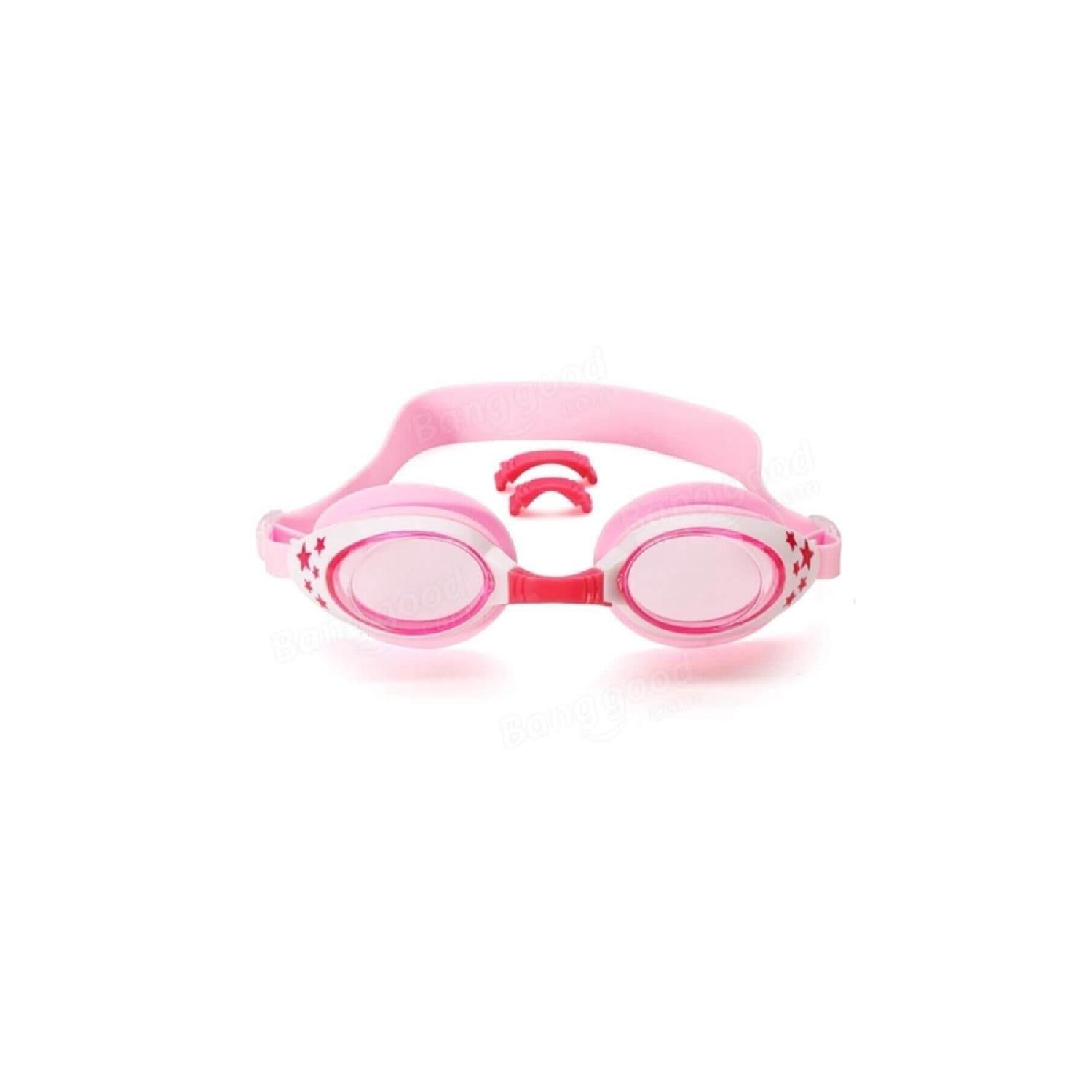 

Розовые детские очки для плавания