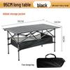 Folding Portable Carbon Steel Camping Table and Chairs Set for Outdoor Dining and Street Stalls