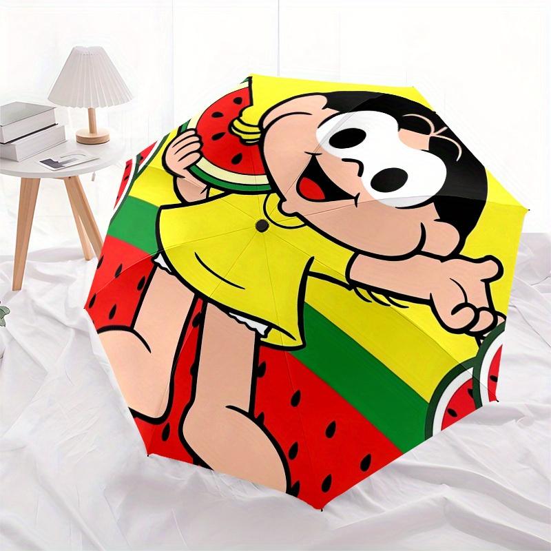 1pc Magali, Summer Themed High-quality Umbrella,Automatic Opening and Closing Umbrella,Multi-functional Umbrella G0811147