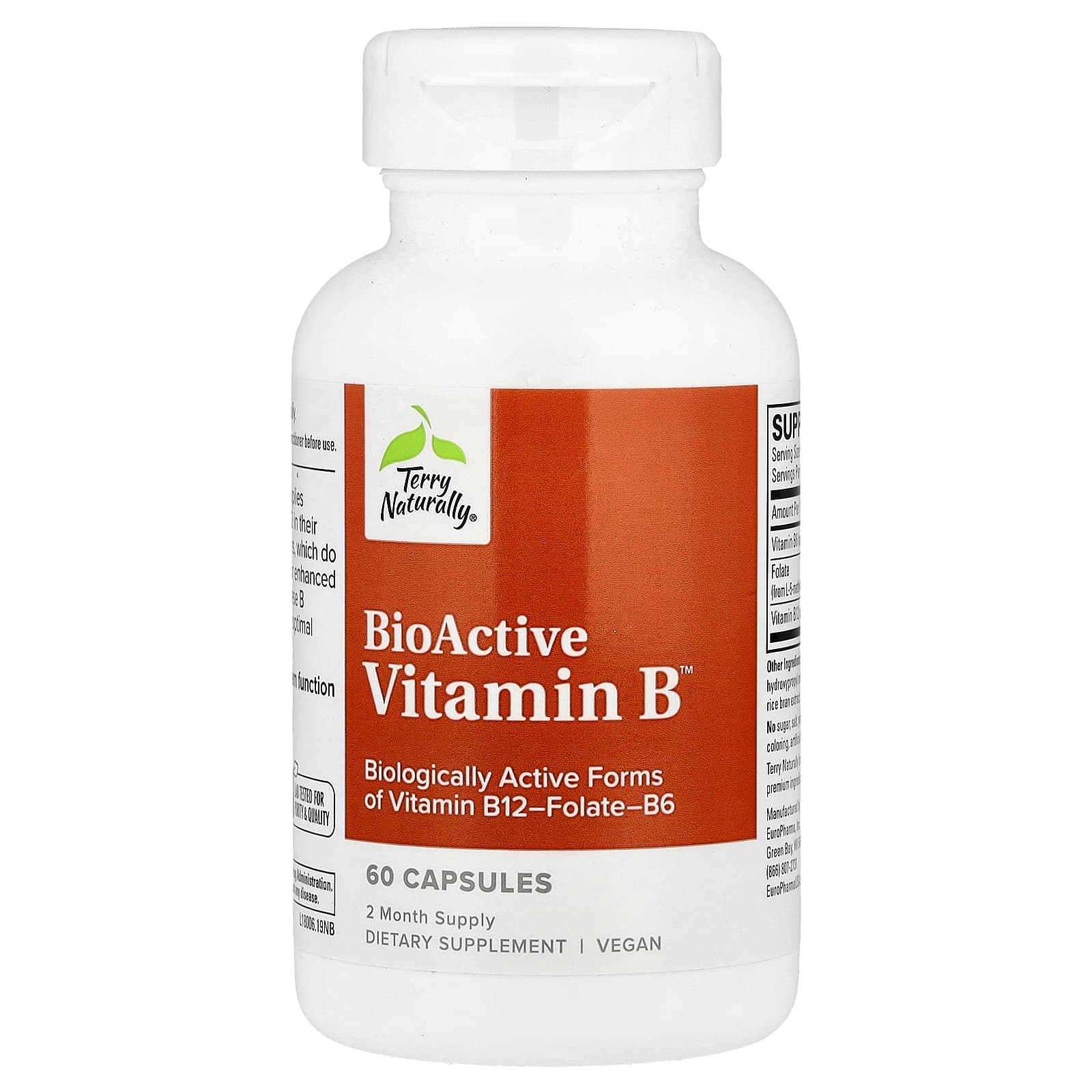 

Bioactive Vitamin B™, 60 Capsules