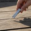 dailyStainless Steel Fishing Line Nipper 2-in-1 Multi-Functional Wire Clipper with Lanyard Sharp Cutter for Outdoor Angling