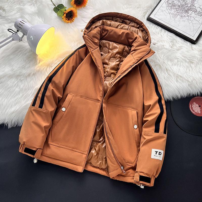 Hooded Plus Size Jacket Spring and Autumn Winter New Loose Jacket