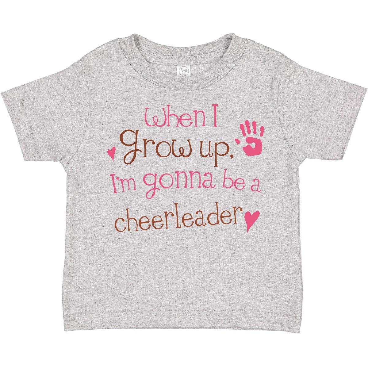 Inktastic Future Cheerleader Girls Cute Toddler T-Shirt Cheerleading Sports Fun 160