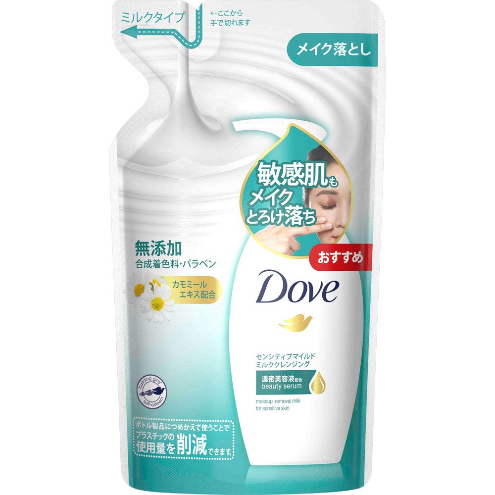 

Dove Sensitive Мягкое очищающее молочко для чувствительной кожи, сменный блок 180 мл [Набор 3]