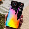 Pro pouzdro ZTE Nubia Z70 Ultra 5G 6,85'' Černé silikonové TPU měkký kryt telefonu pro Nubia Z70 Ultra Ochranné zadní kryty Z 70 Ultra