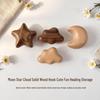 Solid Wood Moon, Star & Cloud Coat Hook for Hallway or Bedroom