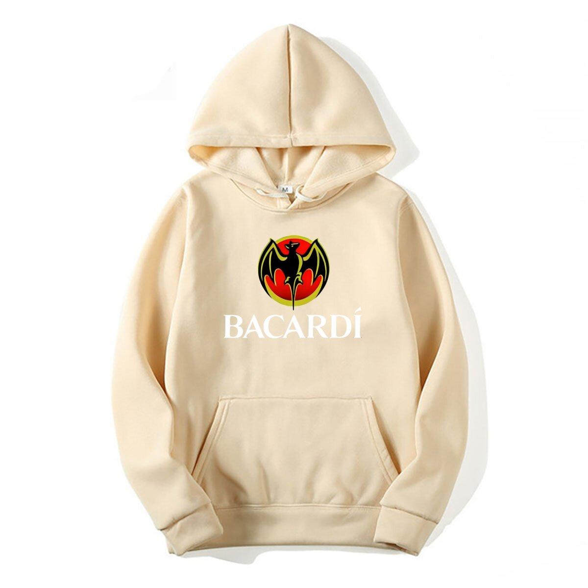 НОВЫЕ Худи Bacardi Печать Бейсбол Хлопок Унисекс Гольф 3XL