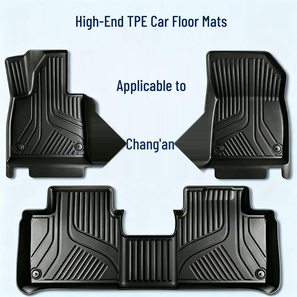 TPE Foot Mats for Changan CS75 Plus, CS35, CS55, Ruicheng Yidong, UNIT, UNIV, UNIZ, UNIK