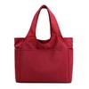 Women's Large Capacity Multi-Compartment Canvas Tote Bag