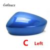 Cafoucs Car Rearview Mirror Cover Cap Shell Housing For Mazda CX-5 CX5 2012 2013 2014 Accessories